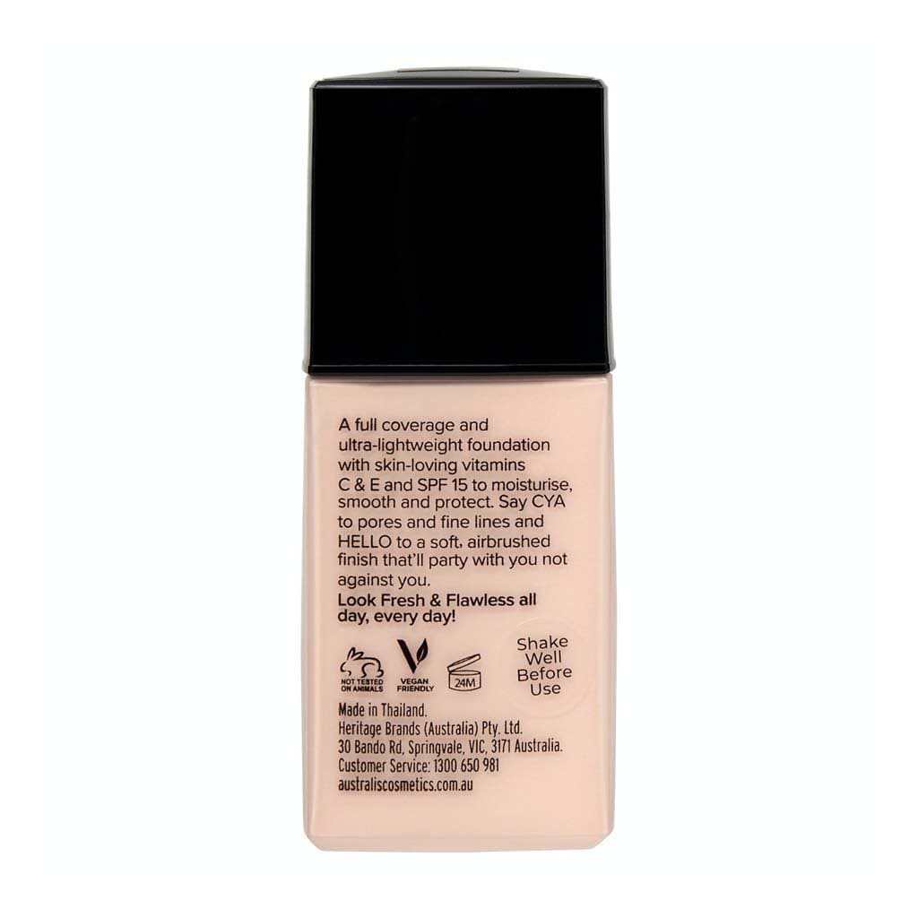 Fresh and Flawless Full Coverage Foundation - Laycy