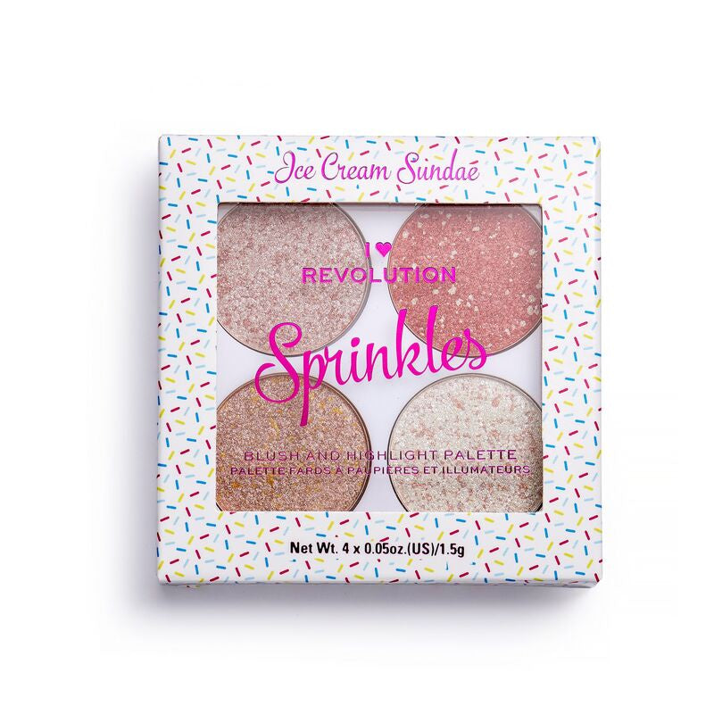 Blush & Sprinkles Palette - Ice Cream Sundae