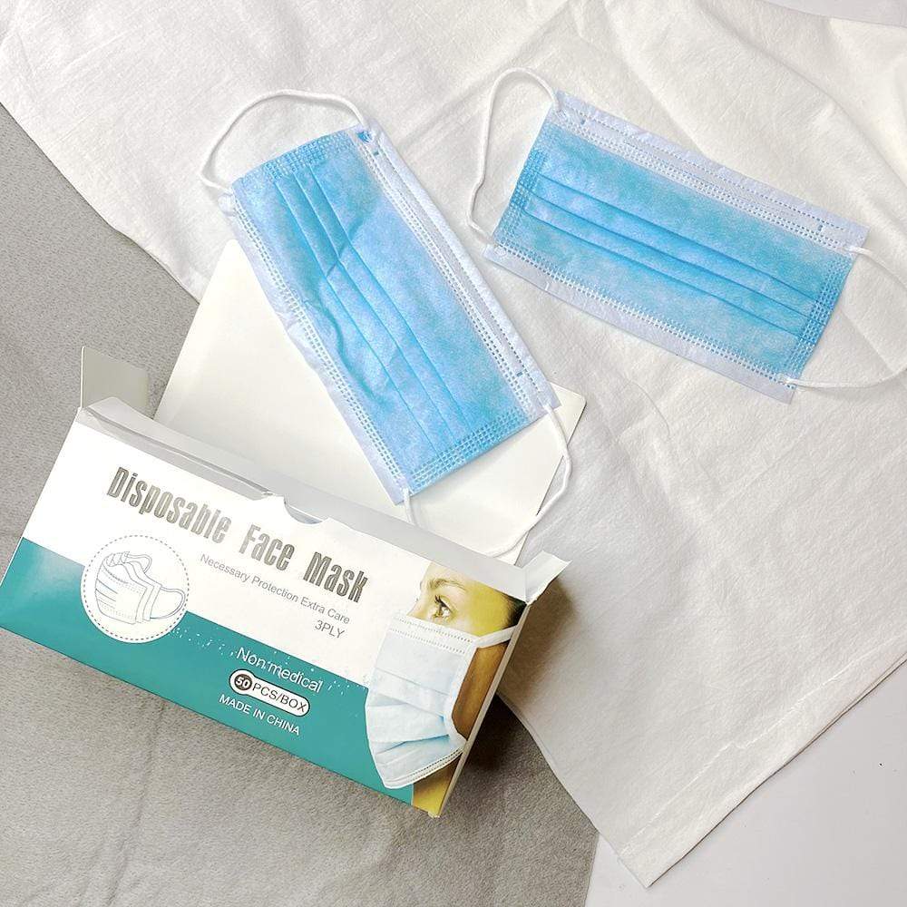 Disposable Face Mask 50pcs - Laycy